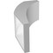 Ekena Millwork 6-in. W x 10-in. D x 18-in. H Thorton Architectural Grade PVC Knee Brace BRCP06X10X18THR - alternate 5